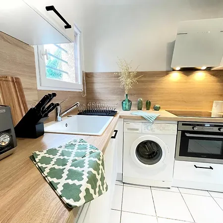 T4, Au Calme, Vue Mer, Parking Apartment Collioure